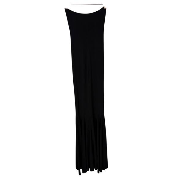 Norma Kamali Strapless Shirred Front Fishtail Gown Formal Party Classy Gala XS - Picture 6 of 9